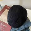 Autumn atmosphere Maillard~ Brown suede flat-topped newsboy hat for women's autumn and winter retro British octagonal beret