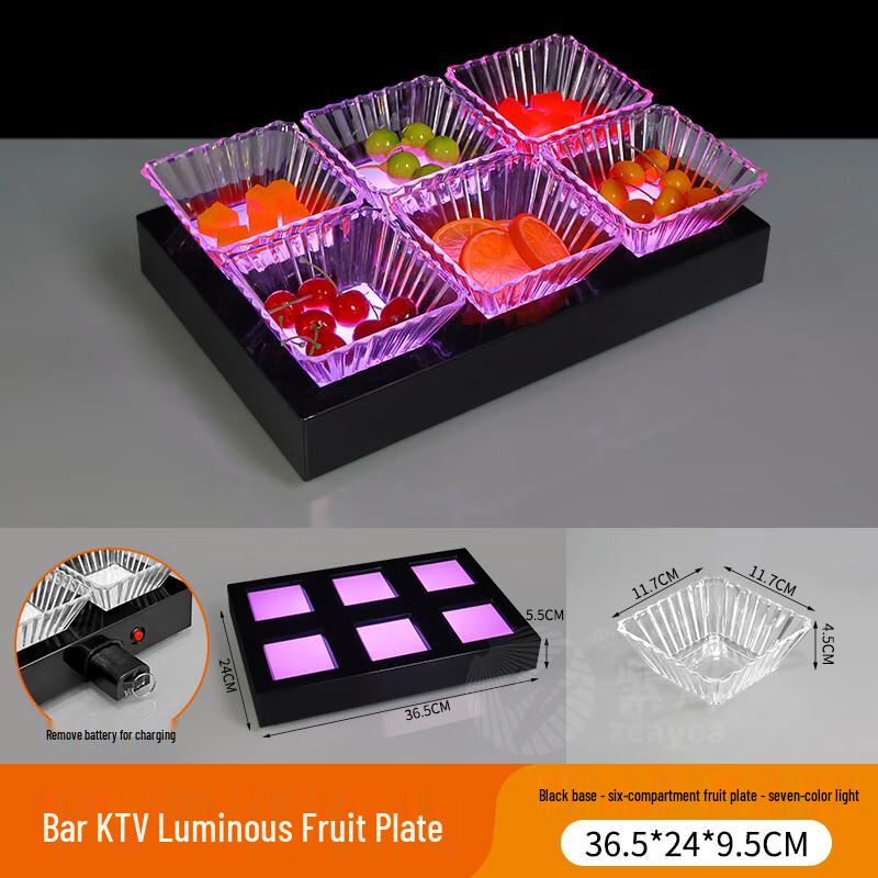 Creative Multi-Compartment Fruit Platter