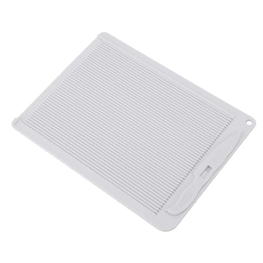 Paper Scoring Board Multi Purpose Creasing Board for Book Cover Envelope Scrapbooking Card Making White