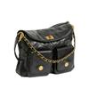 New 2024 Hobo Hippie Cowhide Messenger Bag with Retro Hardware - Underarm Shoulder Style