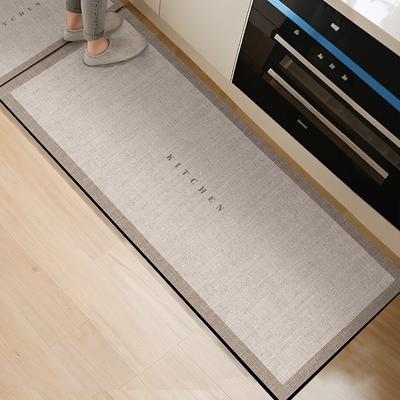 Carpet for Kitchen Floor Mat Runner Rug Solid Color Carpets Long Foot Mats Minimalist Style Home Decoration Rugs