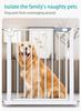 Safety Gate for Babies & Pets: Stairwell & Hallway Barrier Enclosure