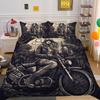 Duvet Cover Set Beauty Skull Printed Full Size Microfiber Bedspreads High Quality Luxury Bedding Cover