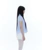 Kasiko Puff Sleeve Lace Shirt Blue