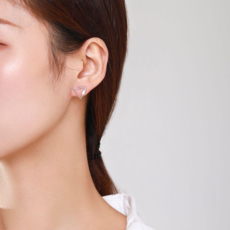 Tancise 925 boucles d'oreilles en argent Sterling Zircon boucles d'oreilles pendantes pour les femmes cadeaux de fête de mariage