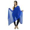 Chiffon Blend Dupatta Long Stole Women Wrap Indian Scarves Chunni