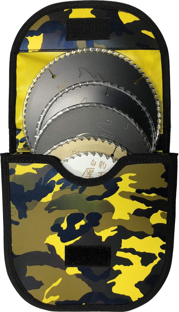 K.N Works Tip Saw Case, Camouflage Yellow, TC-190CCY