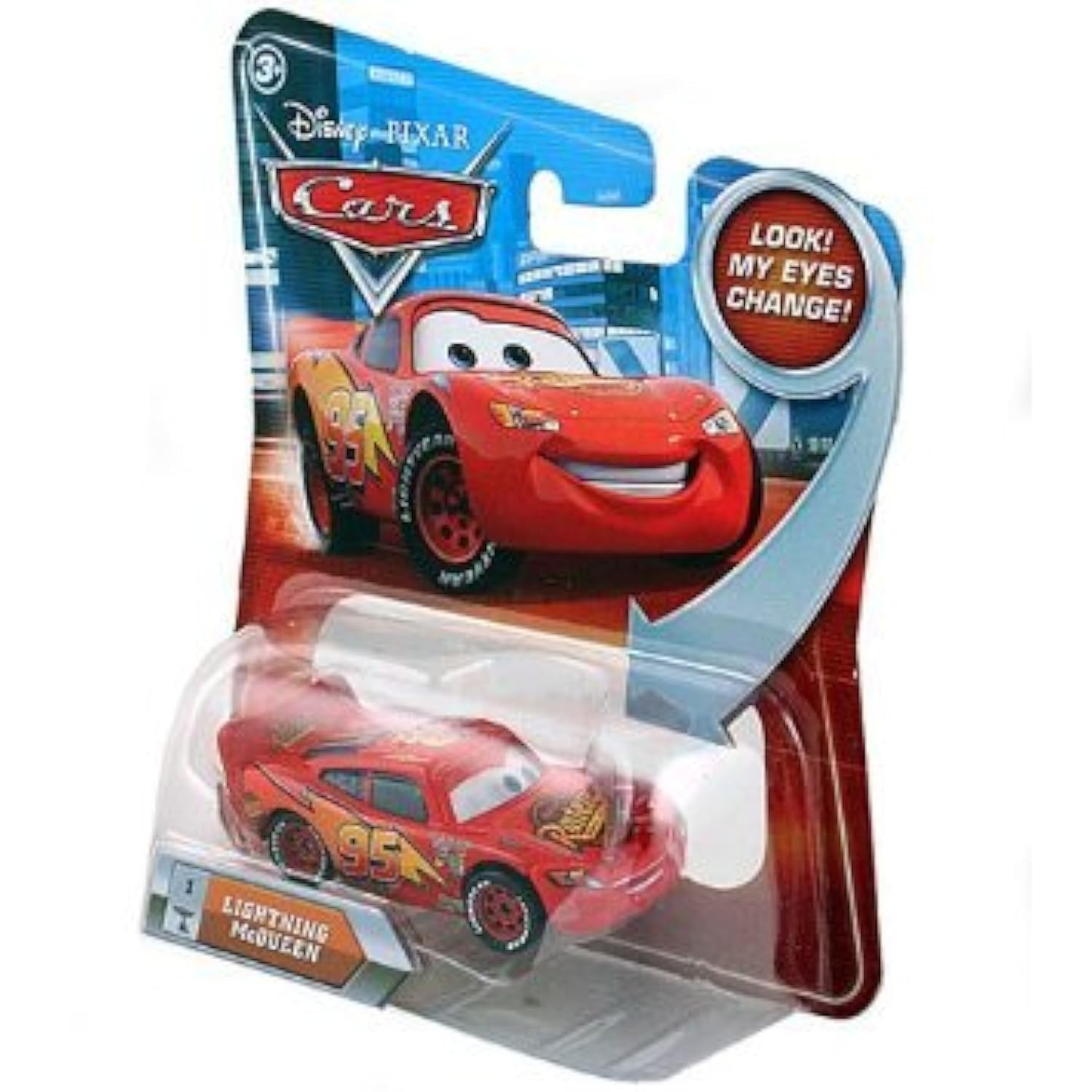 

Disney Pixar Cars Lenticular Eyes Dinoco Lightning McQueen Die Vehicle 155 [предмет]