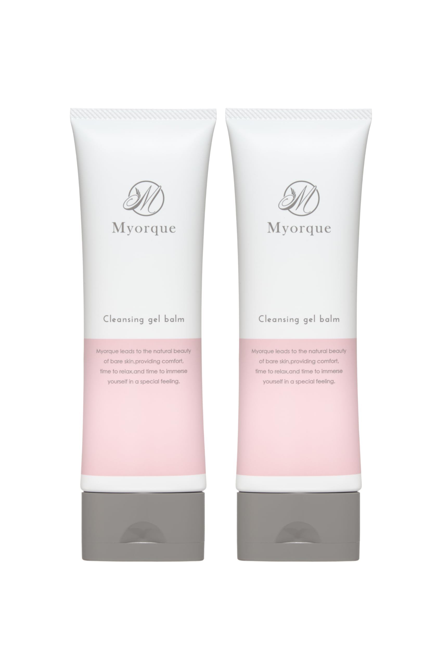

[Retinol-infused cleansing] No double cleansing required. Pore and wrinkle care. Cleansing gel + balm. Myorque (100g x 2 bottles)