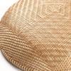 Handmade Bamboo Woven Basket for Fruits and Snacks - Round Living Room Storage Tray