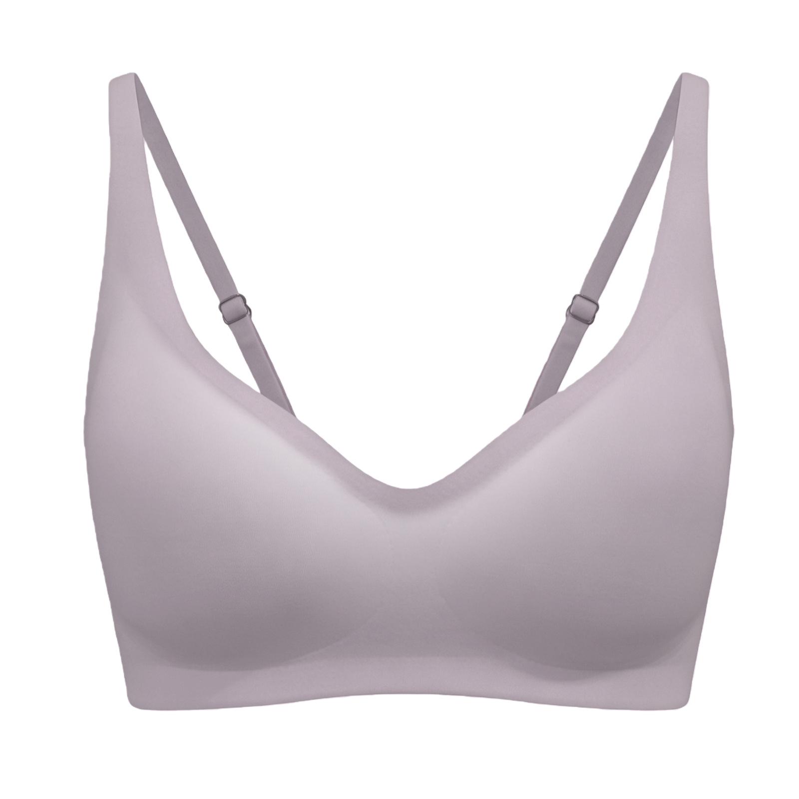 

Zeriluna Seamless Push-up Bra: Wire-free, Invisible Support, Bust-enhancing, Armpit Fat Collection. S
