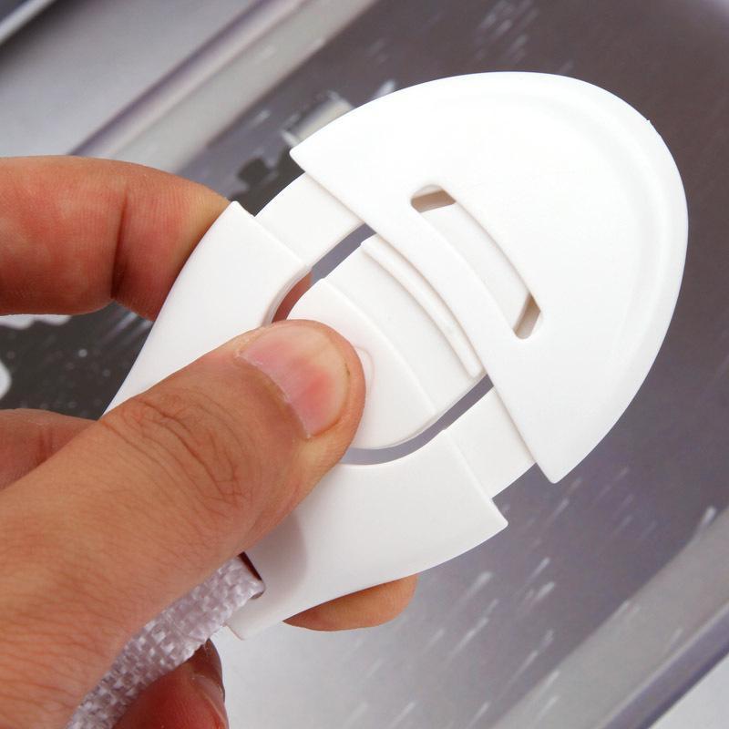 1 ks Dětská dětská bezpečnostní zásuvka Skříňky Zámky Popruhy Látka Plast Multifunkční Dveře lednice