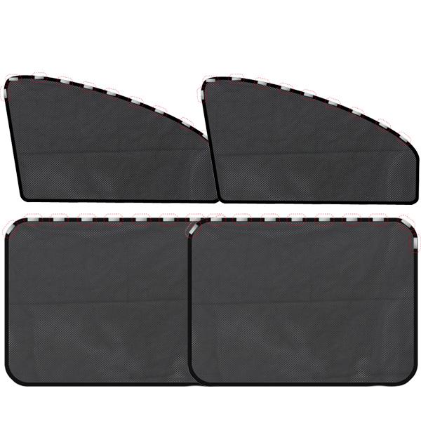 Magnetic Car Sun Shade Anti UV Front Rear Window Sunshield Heat Insulation Plate Blackout Mesh Screen Car Privacy Shield Curtain