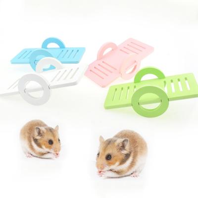 Eco Board Mini Seesaw Pet Hamster Chinchillas Small Animal Exercise Chew Toy