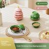 1Pcschristmas Tree Dipping Dish Set, High Beauty Household Utensils, Hotpot Dipping Dish, Cute Small Dish, Soy Sauce