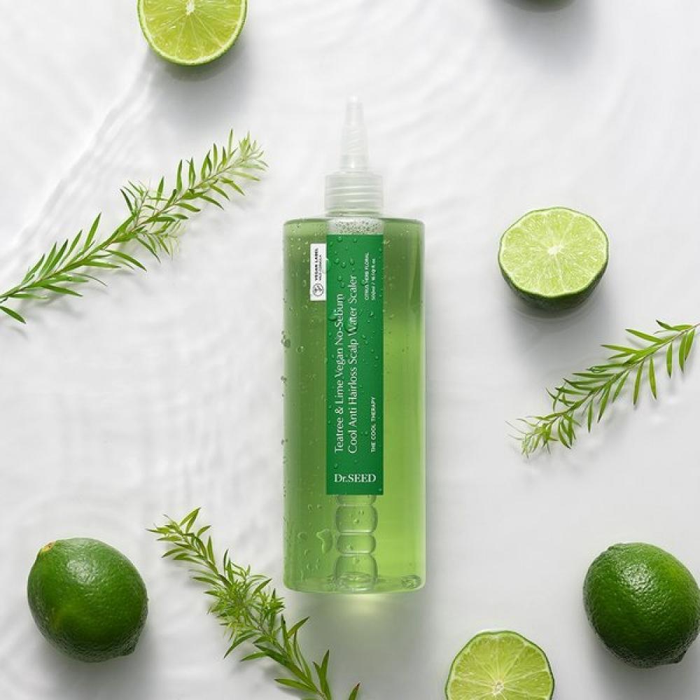[dr.seed] Tea Tree   Lime Vegan Hair Loss Deep Cleansing Oily Care Scalp Water Scaler 500ml