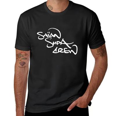 Ist das?ein Supa Crew T-Shirt Ästhetische Kleidung Vintage-Kleidung Niedliche Oberteile Sportfans T-Shirts für Männer Baumwolle