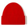 Classic Ribbed Knit Beanie-Unisex 100% Wool Hat for Autumn/Winter Business & Travel One Size Fits Most