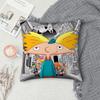Cartoon Hey A-Arnold Pillow Case Sofa Decorative Home Double-sided Print Plush Square Throw Pillow Covers Cushion Decor Cover