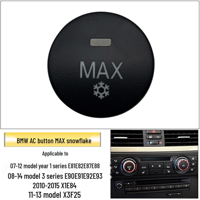 

BMW 3 Series, 1 Series, X1, X3 Console Air Volume & Glass Button Knobs.