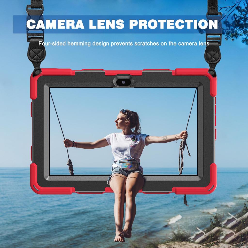 Kindle Fire 7 (2022) Tablet Hava Yastıklı Düşme Önleyici Koruyucu Kılıf