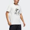 Adidas Wuji Series Training Graphic Short Sleeve T-Shirt Men Tops Bright-White GP0917