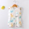 Zomer Romper Baby Koreaanse Stijl - Mouwloos Cartoon Katoenen Bodysuit