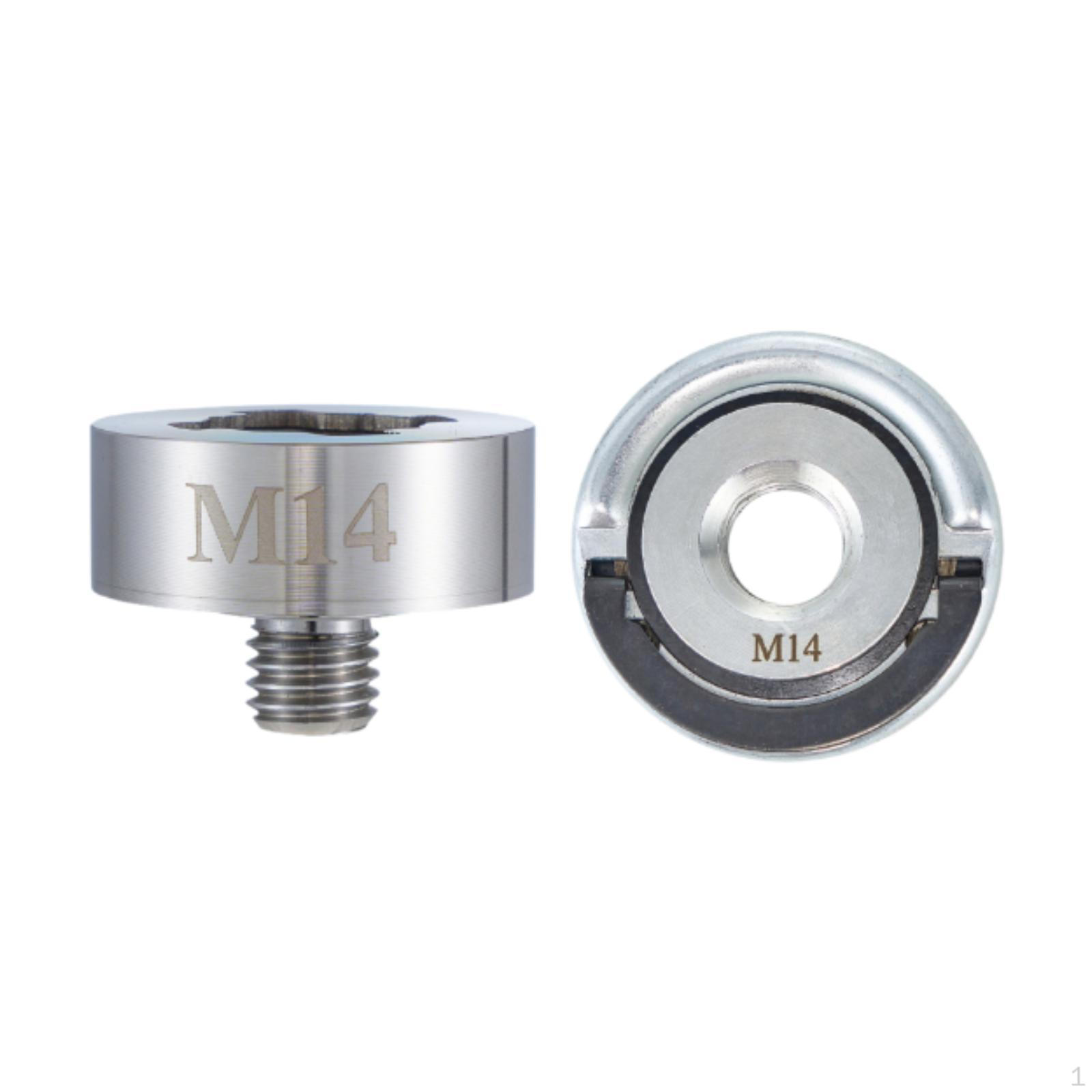 

Комплект адаптеров для угловой шлифовальной машины, сменная часть, профессиональная, нержавеющая сталь, простая установка для M14