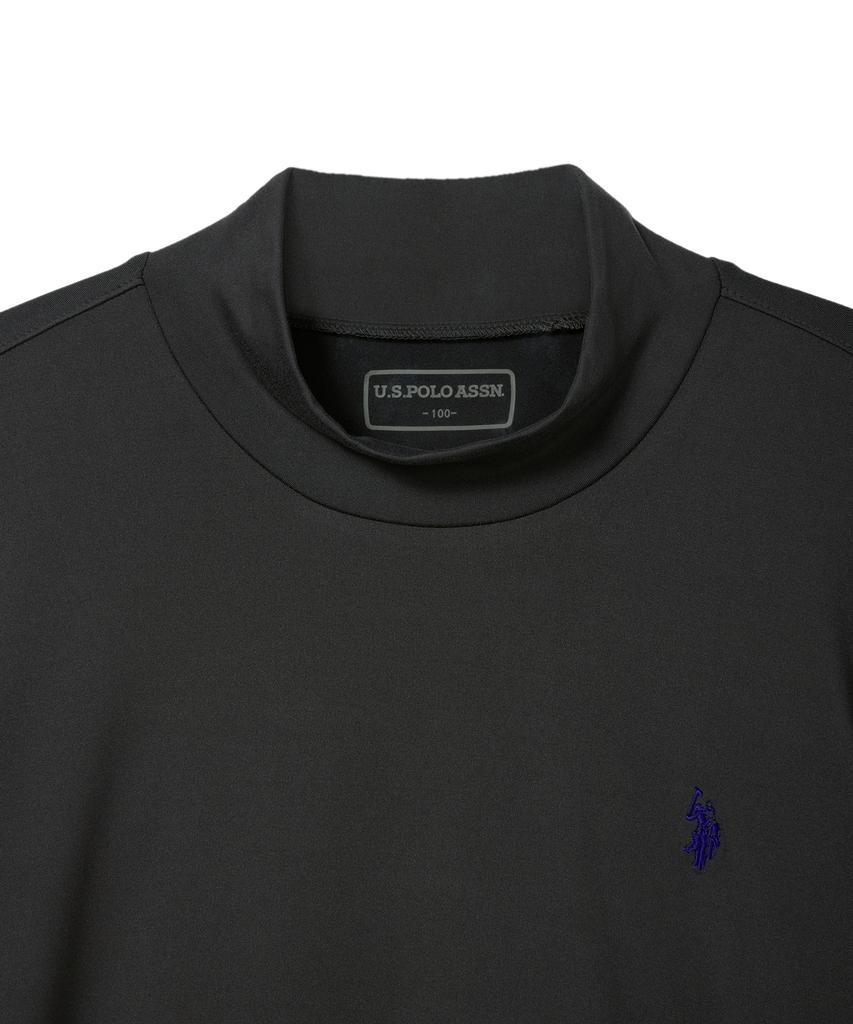 USPOLOASSN Long Sleeve Double-Fleece Charcoal Gray