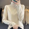 Fall and Winter Women's High Neck Slim Thin Long-sleeved Bottoming Shirt