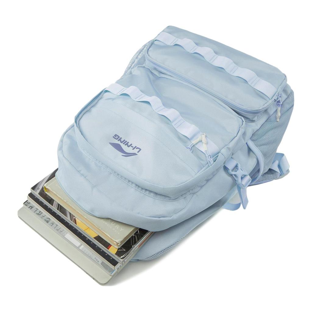 Li Ning Polyester Backpack Regular Unisex Cloud Blue ABSU515-2