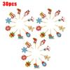 10/20/30pcs DIY Full Drills Diamond Painting Christmas Tree Pendant Hanging Ornament Christmas Decoration Natal Navided