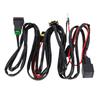 Relay Fog Lamps Socket Wire Connector 40A Heat Proof Waterproofing H11 Fog Light Relay Wiring Harness with Switch