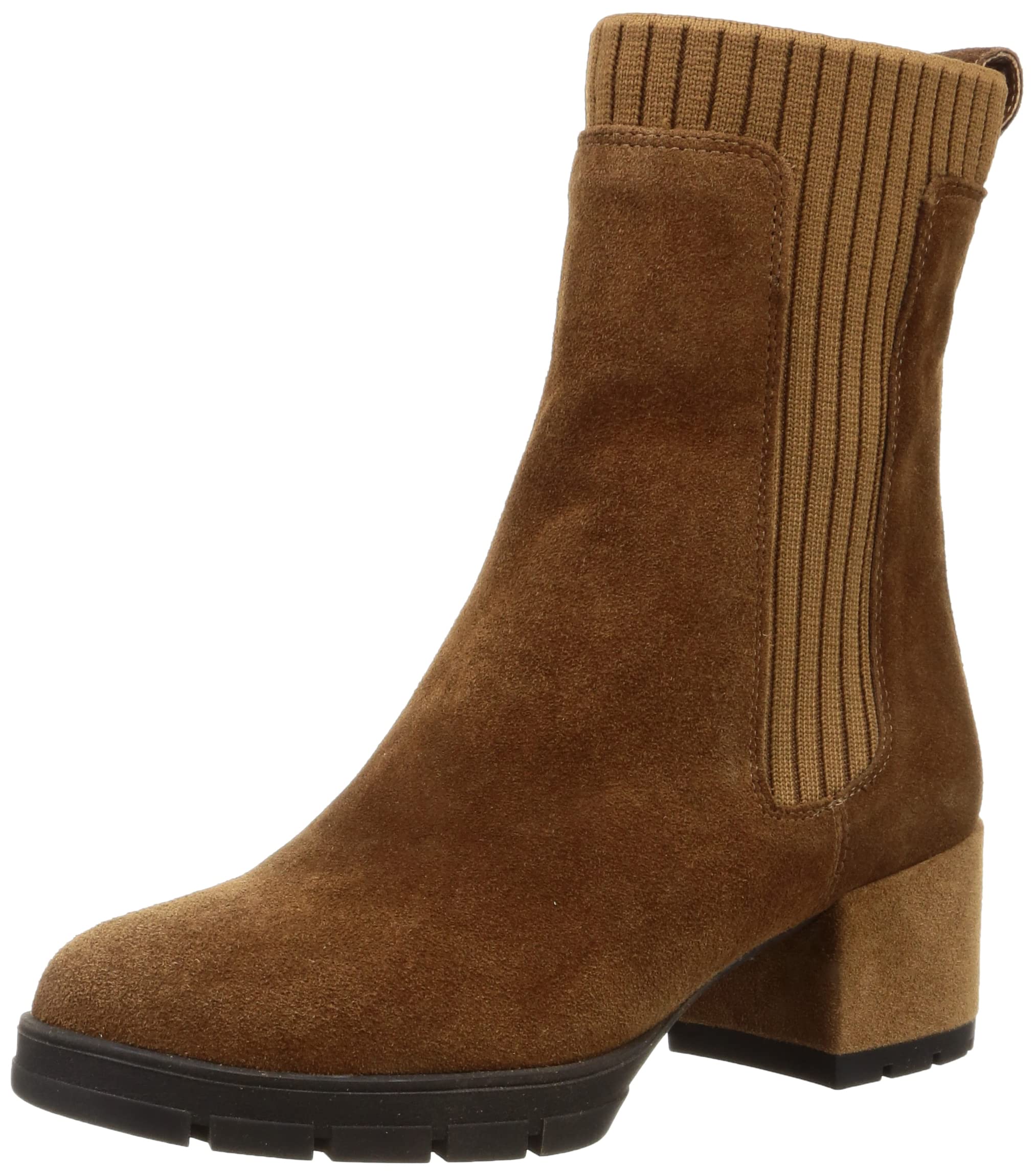 

Chelsea Boots Tank Sole Side Gore Short Boots Brown [Unisa] коричневый