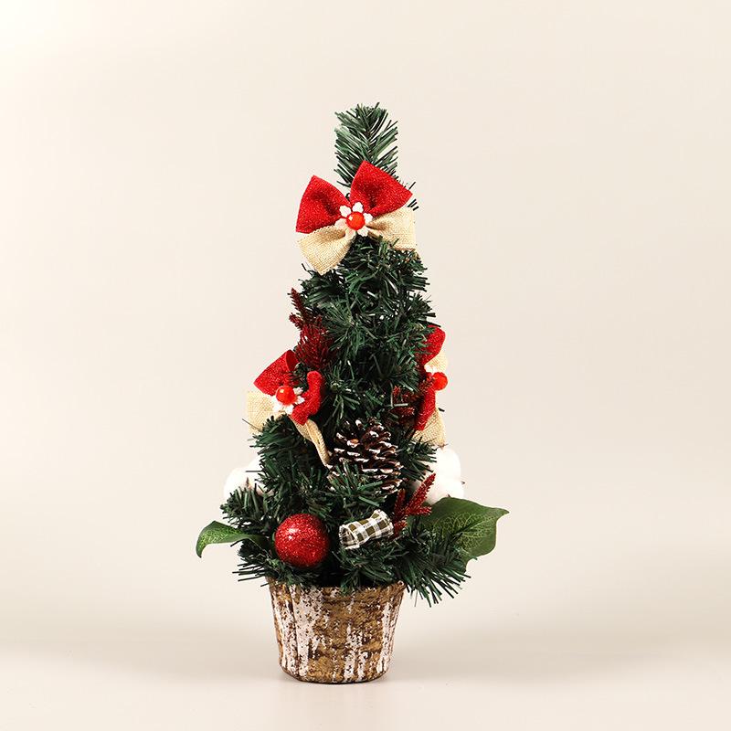 Hong Yu Mini PVC Kapok Christmas Tree Decoration