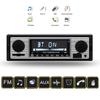1din 5513 Car MP3 Player with FM Modulator, Bluetooth Music, Vintage Audio, USB Stereo Radio with AUX Function, Hands-Free AUX