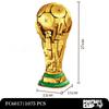 Soccer World Cup Trophy Model Building Blocks Set for Boys - Educational Toy Gift