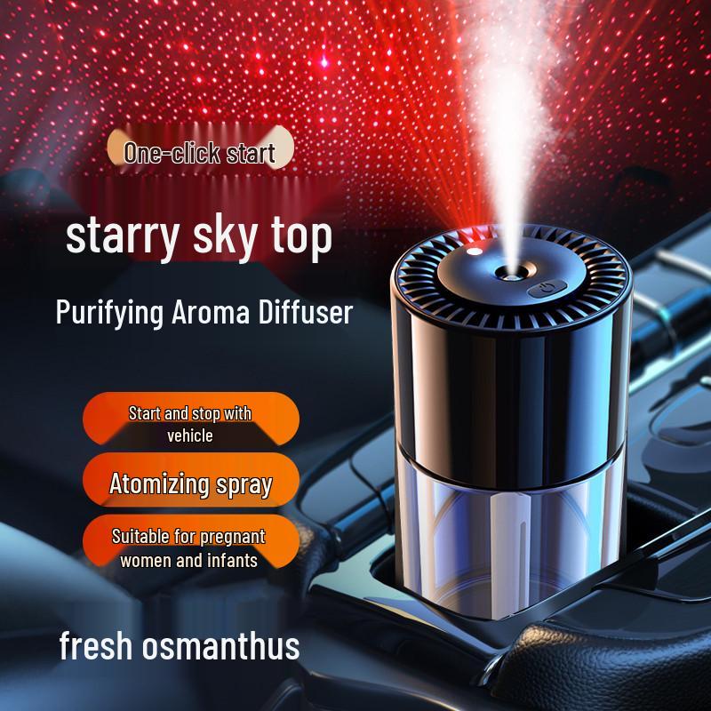 Smart Car Aroma Diffuser: Long-Lasting Fresh Scent Deodorizer & Air Purifier