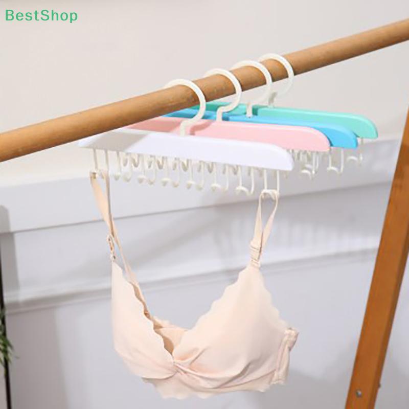 8 Haken Beugel Hanger Riemen Camisole Kleding Organizer Rek Stropdas Hoeden Sjaal Houder Antislip Ruimtebesparend Kledingkast Opberging