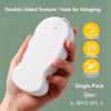 Soft Sponge Bath Body Scrubber Gentle Exfoliating Shower Brush Skin Cleansing Tool Practical Bathroom Accessory for Daily Body Skin Care Shower