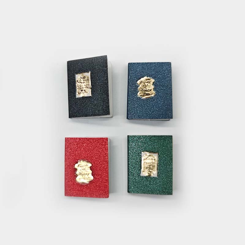 1/12 4Pcs/Set Dollhouse Miniature Mini Books Model Furniture Accessories Fun Bookstore Little Man Book Dollhouse Accessories