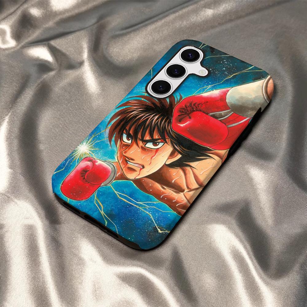 

H-Hajime No I-Ippo Phone Case For Samsung S25 S24 S23 S22 S21 Plus Ultra A56 A36 A26 A16 Glossy HD Hard PC Cover SamsungA16