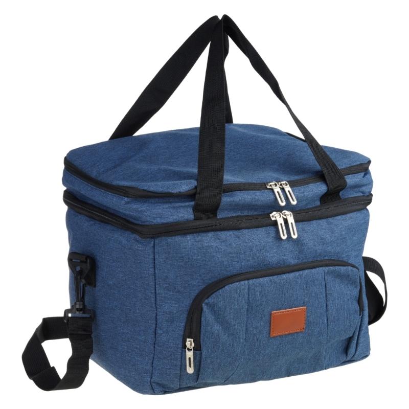 Large Capacity Outdoor Picnic Coolers Bag For Food Freshness Waterproof Oxfords Fabric Adjustable Shoulder Strap