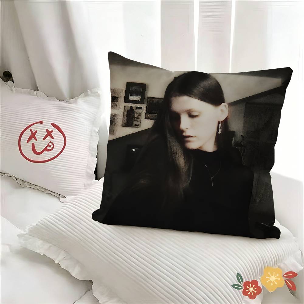pc Ethel Cain Pillow Case Fashion Square Pillowcase Bedroom Sofa Room Ins Decoration Leisure