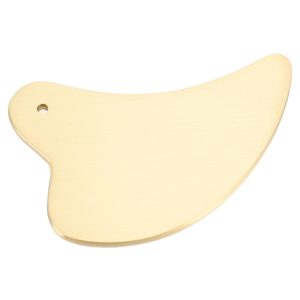 Gua Sha Gesichtswerkzeug Kupfer Gesichtsschabemassagewerkzeug Fördert die Durchblutung Gesichts-Guasha-Brett