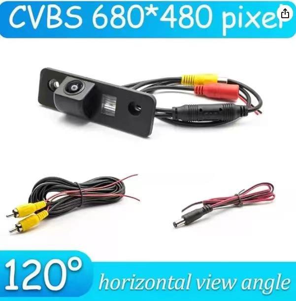 Kamera cofania HD z noktowizorem do Skody Octavia i Forda Mustanga GT, zapewniająca wyraźną widoczność w warunkach słabego oświetlenia.