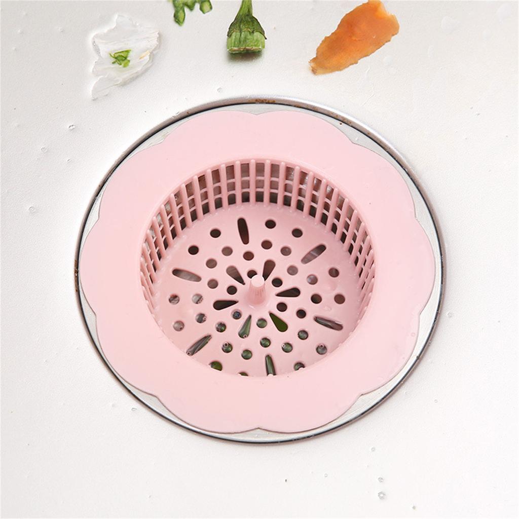 Kitchen Sink Floor Wash Basin Anti-clogging Net Bathroom Sewer Floor Hair Filter Cover