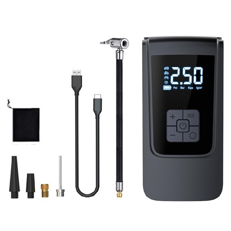 Digital Display Screen Tire Inflator for Car Bike Motorcycle Car Air Compressor Air Pumps with Flashlight Tire Inflator