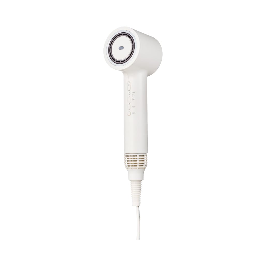 FESTINO Shiny Nuance Hair Dryer SMHB-047, Automatic Hot/Cool Switching, Lightweight, Fast Drying, High Airflow, Shiny Hair, Beauty Appliance, White