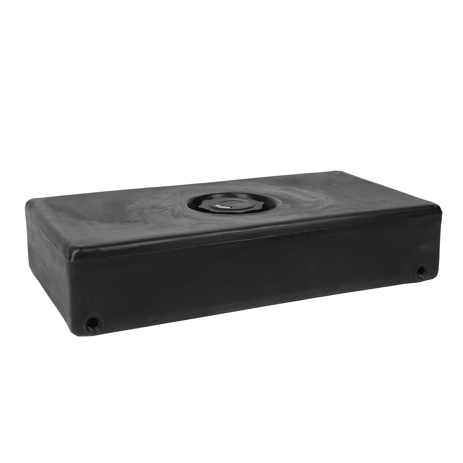 

26 X 13.4 X 5.5in RV Water Holding Tank 8 Gallons Leakproof Impact Resistance Black for RVs Trailers Campers Boats